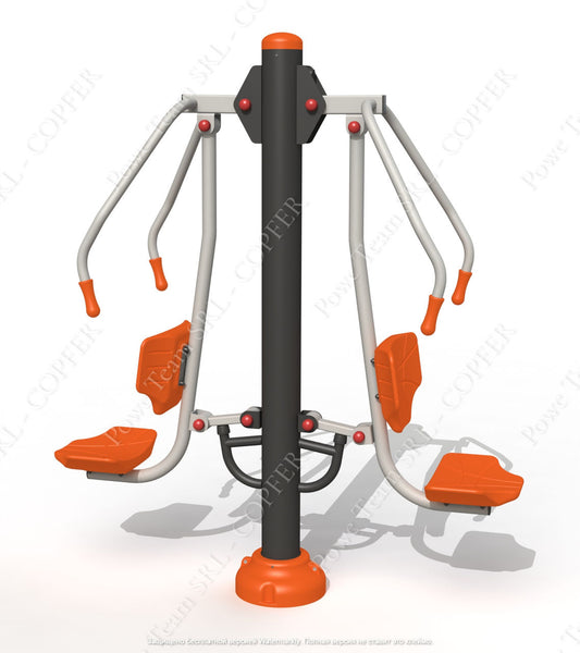 Aparat fitness dublu