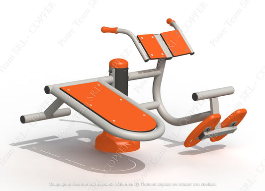 Aparat fitness dublu