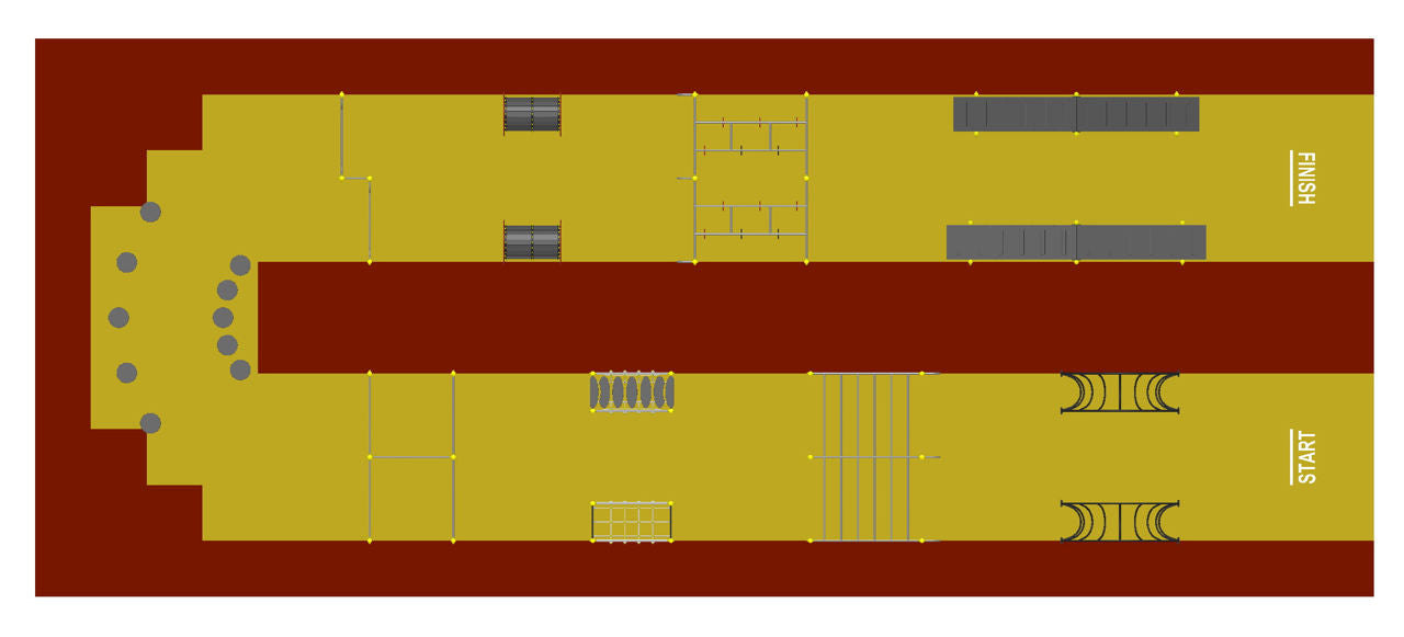 Полоса препятствий PTP 729