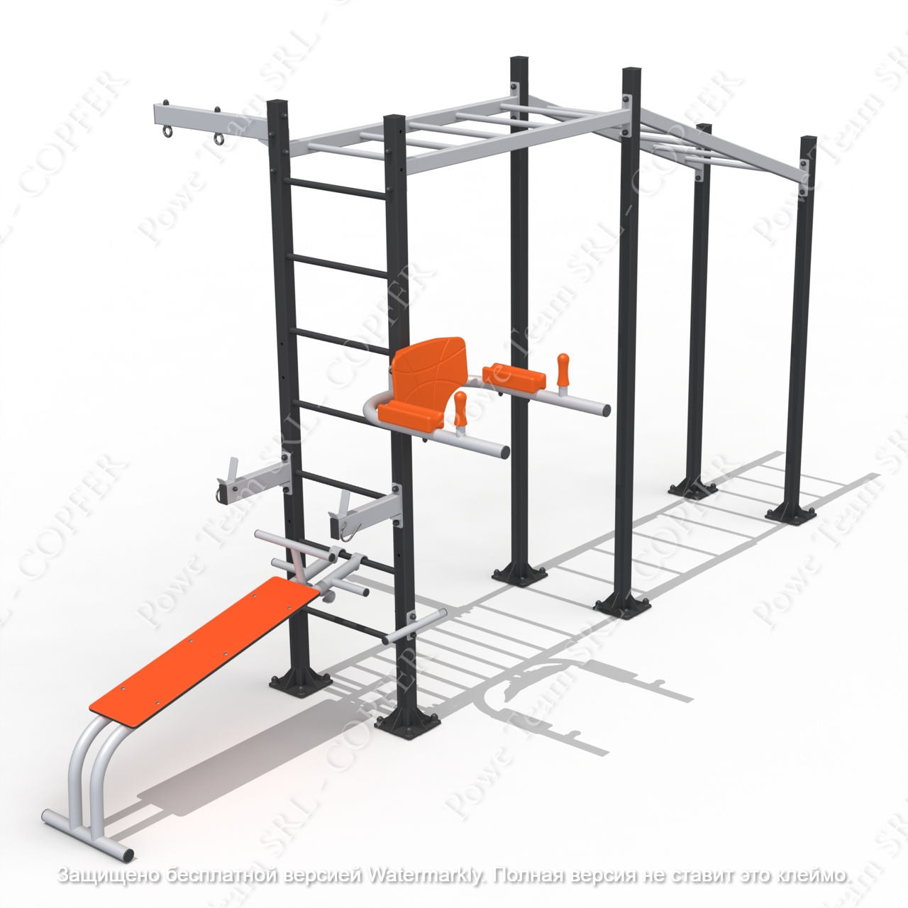 Complex sportiv cu bare orizontale РТР 521-02